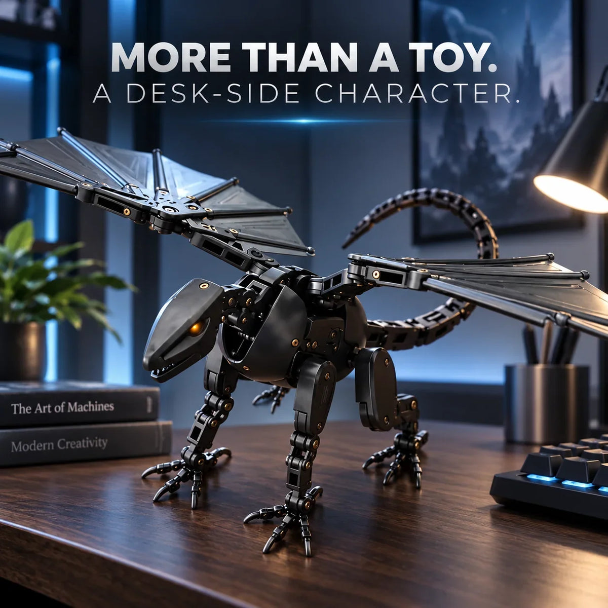🐉🥚 DragonMorph – Egg to Dragon Transforming Mechanical Toy