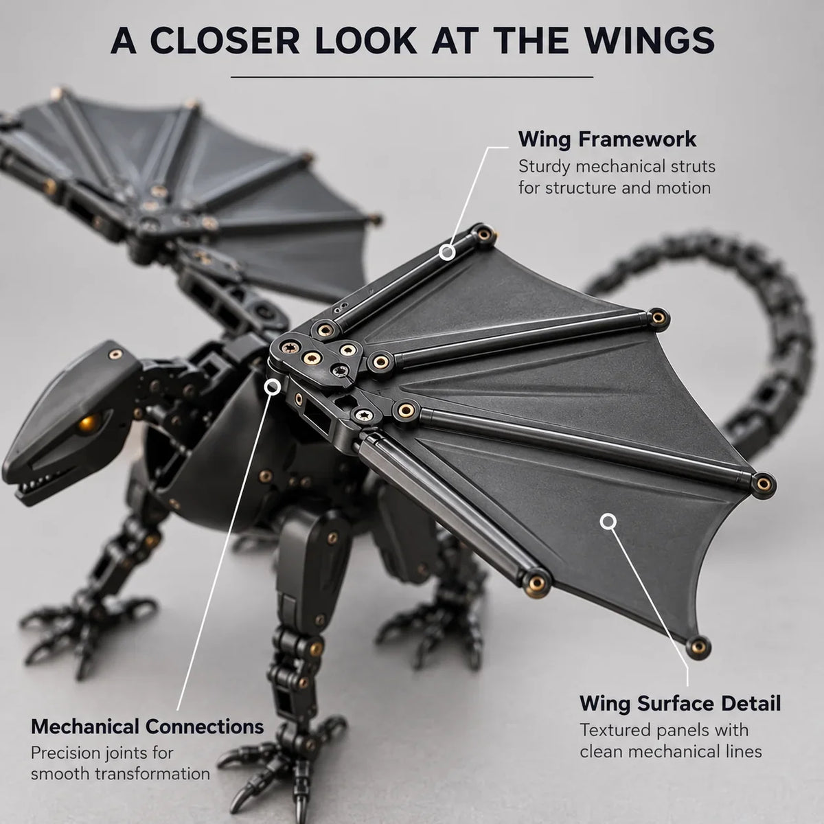 🐉🥚 DragonMorph – Egg to Dragon Transforming Mechanical Toy