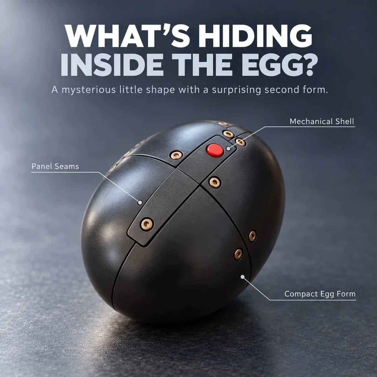 🐉🥚 DragonMorph – Egg to Dragon Transforming Mechanical Toy