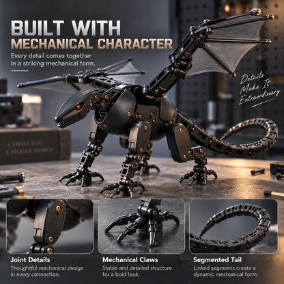 🐉🥚 DragonMorph – Egg to Dragon Transforming Mechanical Toy