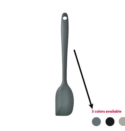 Silicone Kitchenware 12-Piece Set with Rotating Storage Bucket, including Ladel, Spatula, Colander Claw, and Food Clip for Non-Stick Cookware