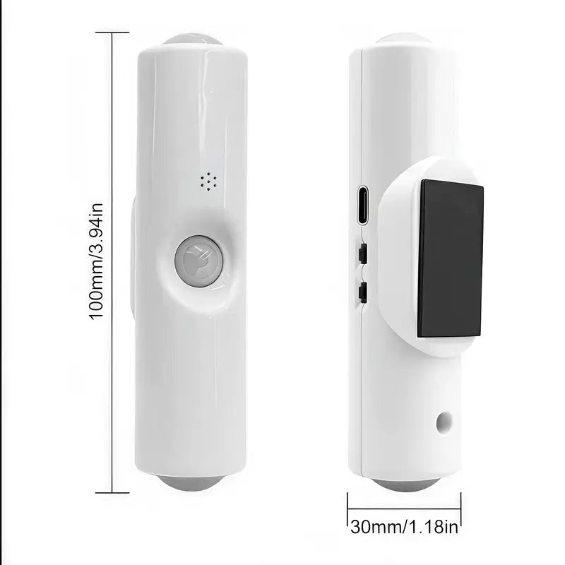💡2-Pack RGB Motion Sensor Night Lights, Rechargeable Magnetic LED Lamp ...