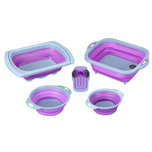 PurpleChef 10 PCS Collapsible Kitchen Set