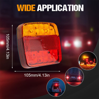 🚚💡 Wireless Magnetic LED Trailer Tail Light Kit
